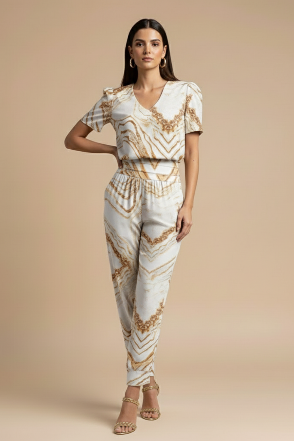 Agata | Women’s Blouse and Trousers Set