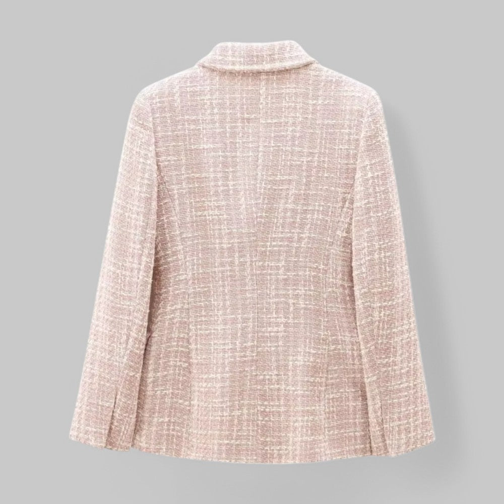 Anneliese | Women's Double-Breasted Tweed Blazer