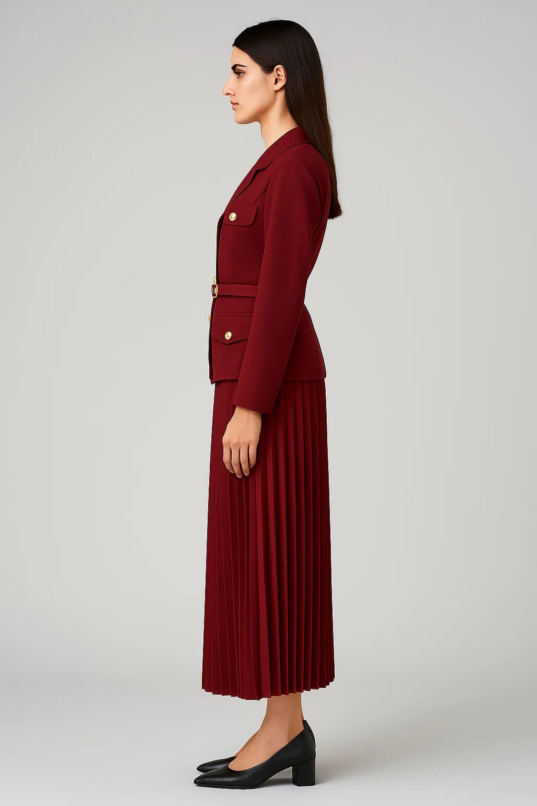 Adrasteia | Womenâs Elegant Skirt Set