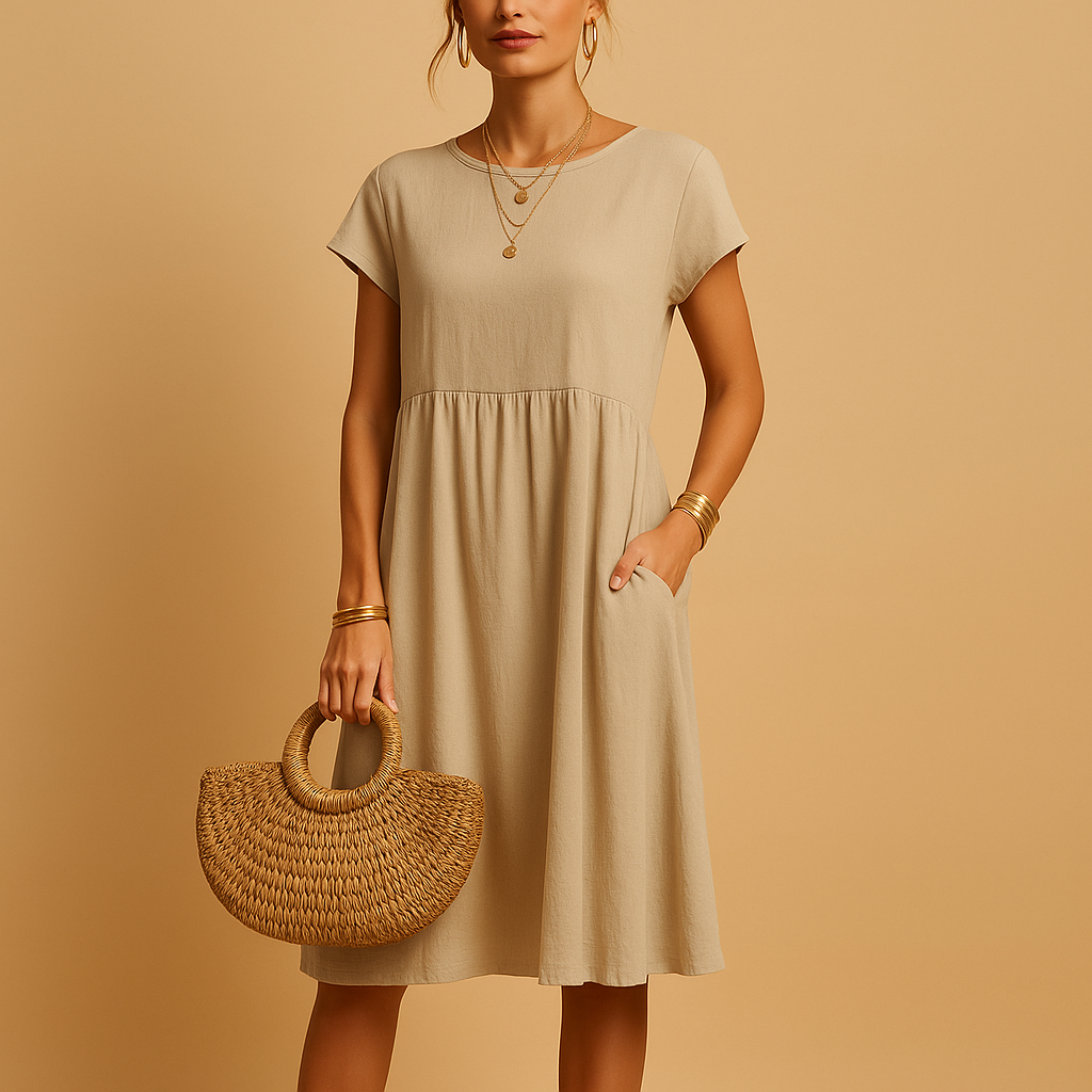 Eliza | Womenâs Short Sleeve Mini Dress