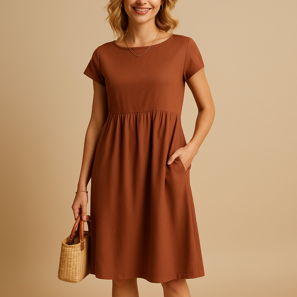 Eliza | Women’s Short Sleeve Mini Dress