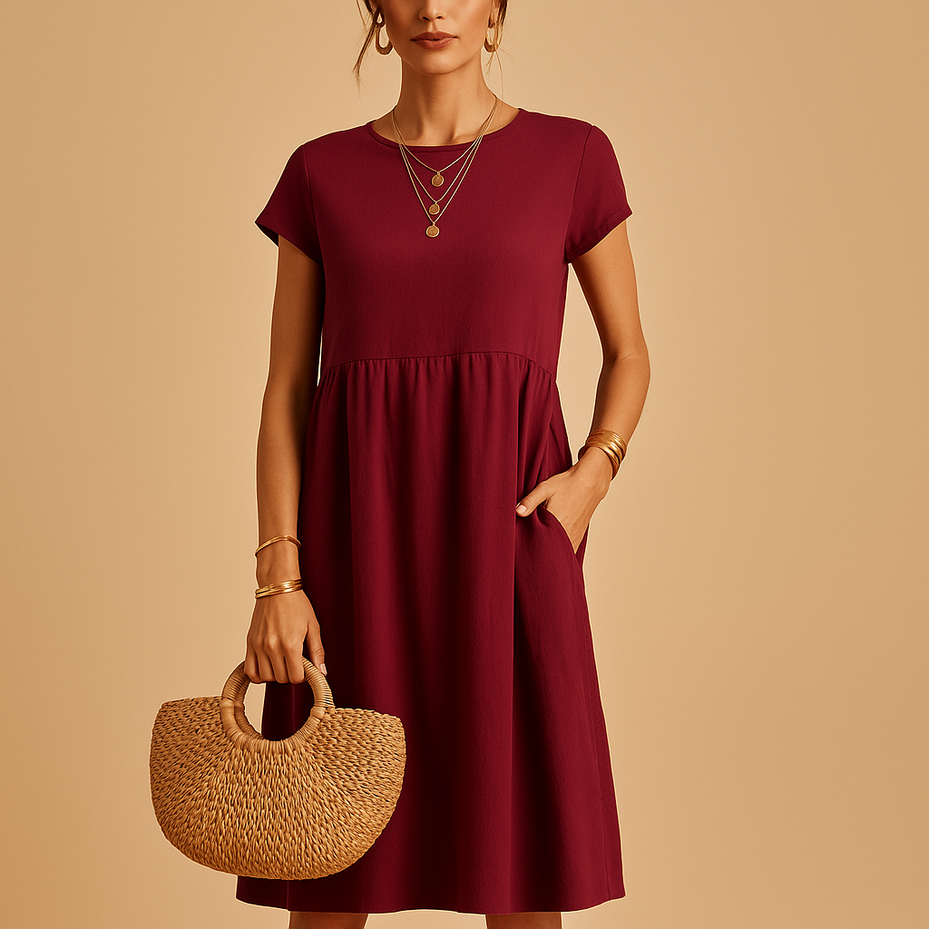 Eliza | Women’s Short Sleeve Mini Dress
