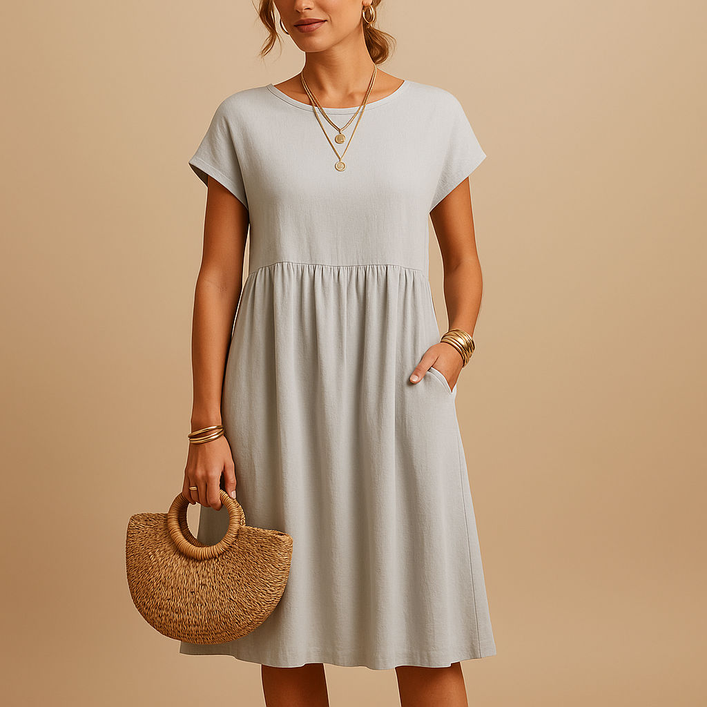 Eliza | Women’s Short Sleeve Mini Dress