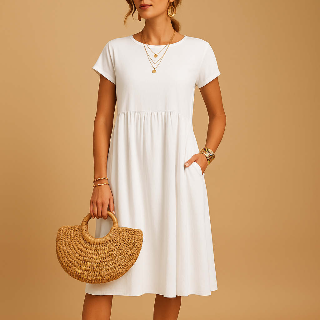 Eliza | Womenâs Short Sleeve Mini Dress