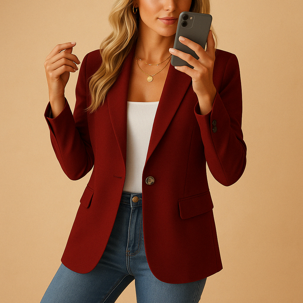 Ingrid | Women's Single Breasted Stretch Blazer