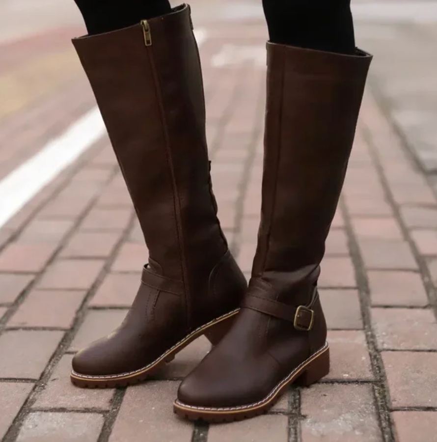 Leontina | Womenâs Knee-High Boots