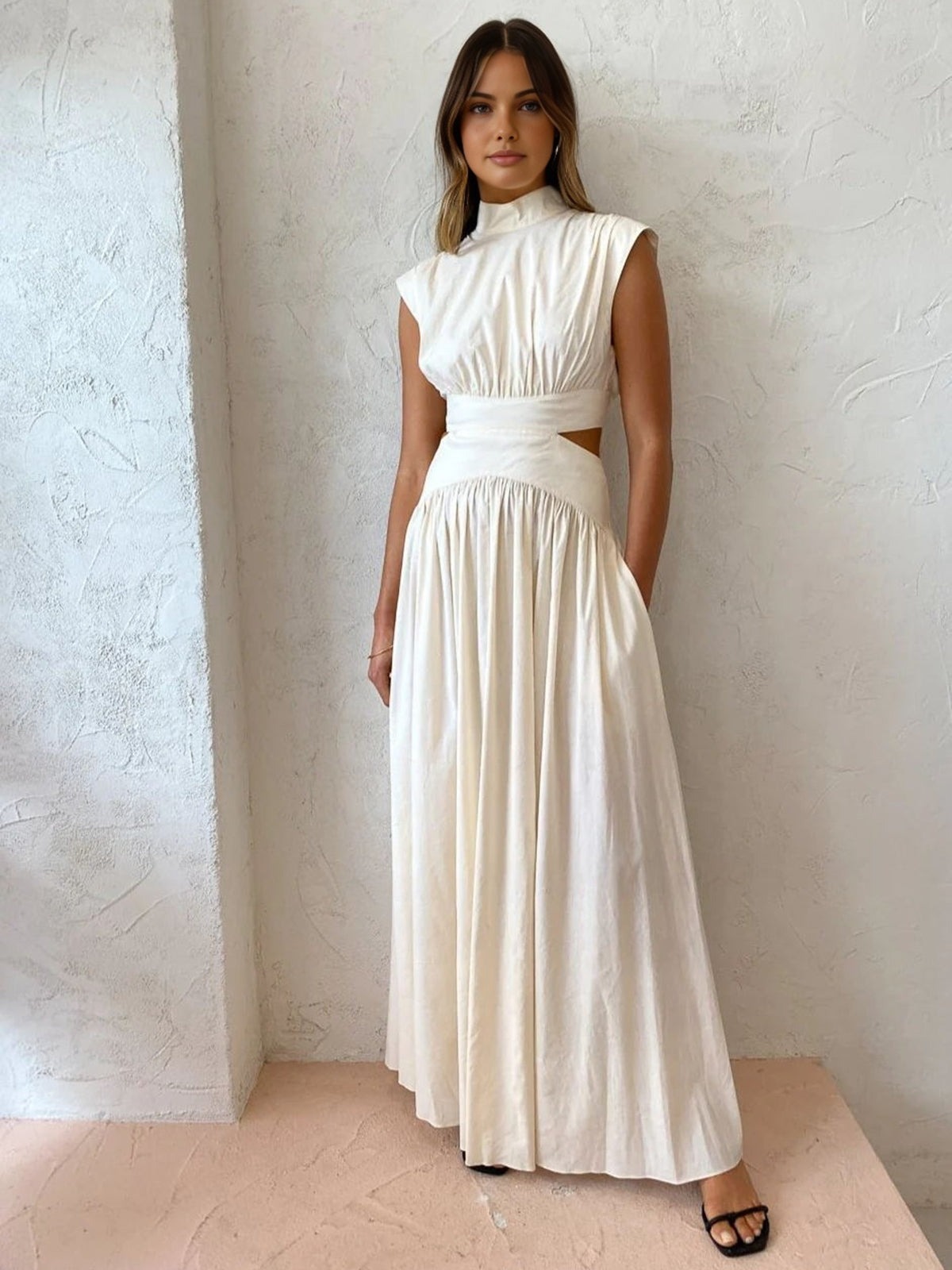 Amely | Womenâs Cut-Out Maxi Dress