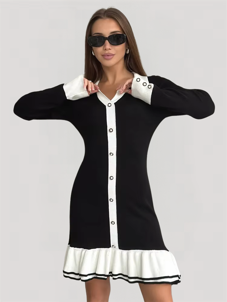 Violet | Womenâs Knit Mini Dress