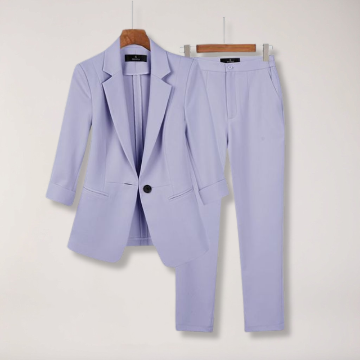 Giada | Women's High-Density Crepe Two-Piece Suit