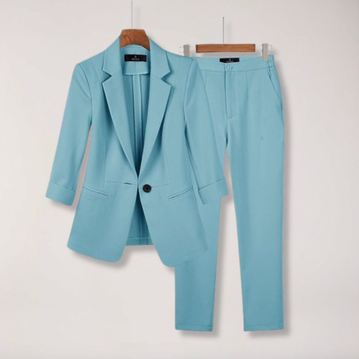 Giada | Women's High-Density Crepe Two-Piece Suit