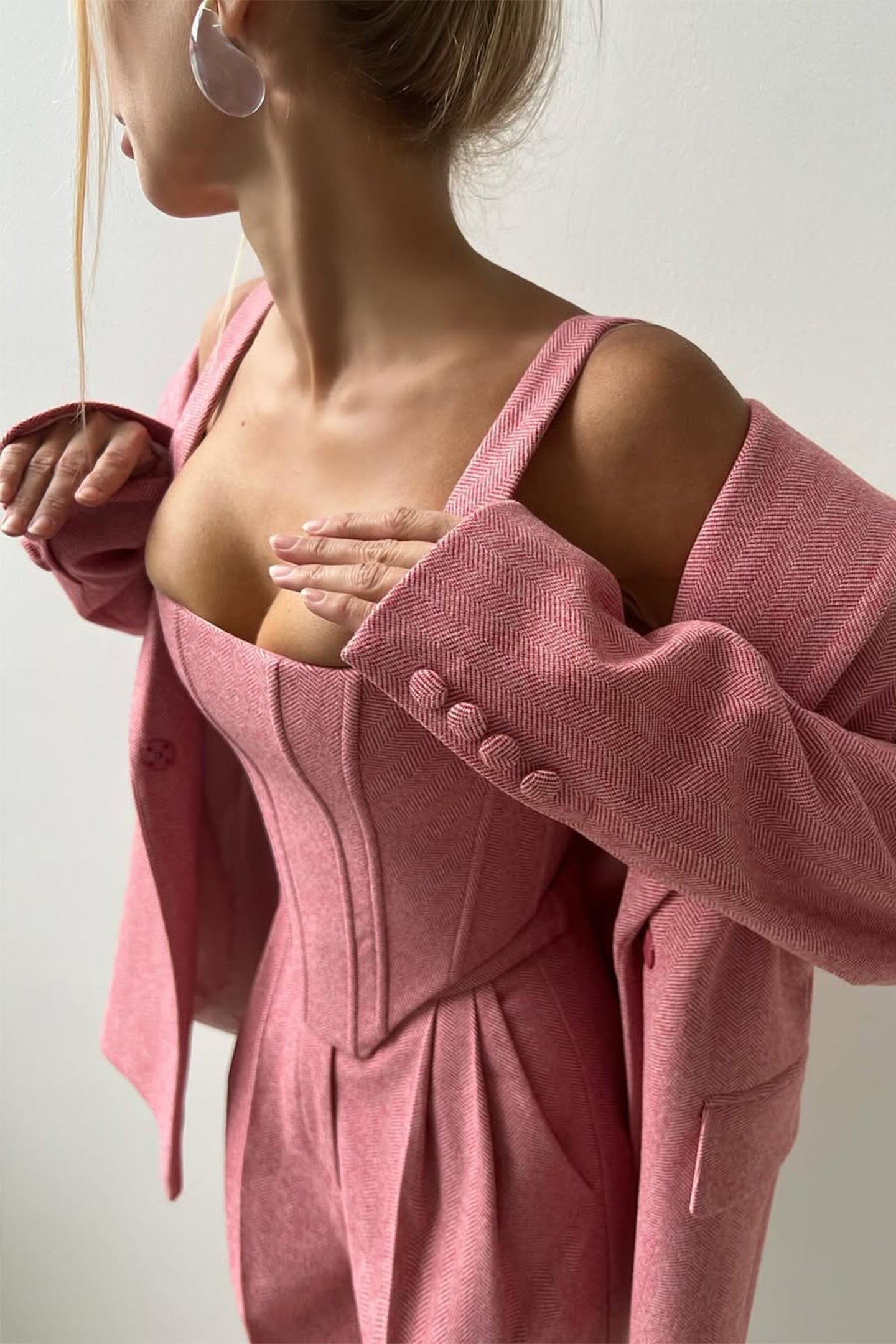 Florein | Women's Herringbone Three-Piece Suit