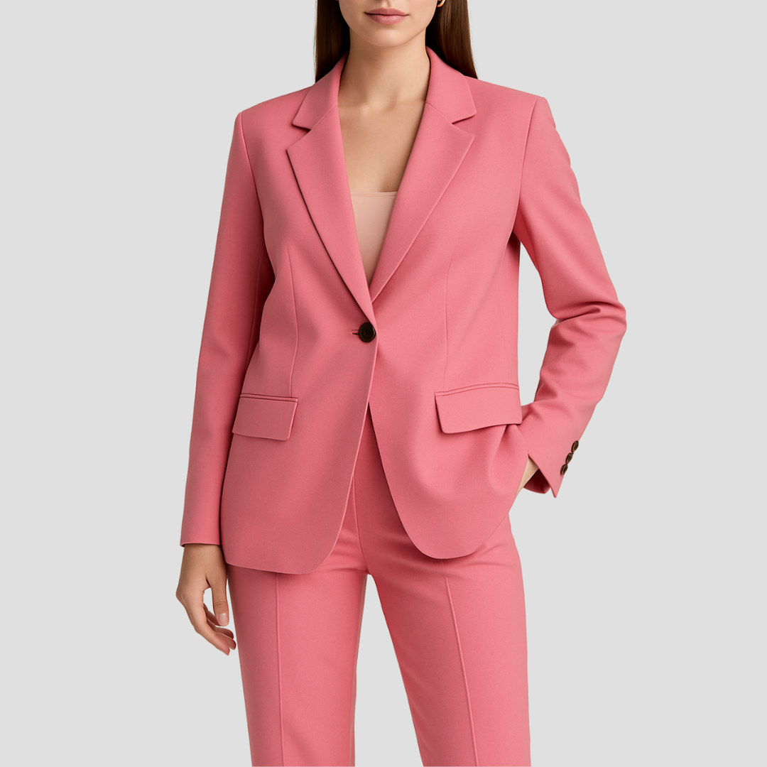 Hilda | Womenâs Fluid Crepe Two-Piece Suit