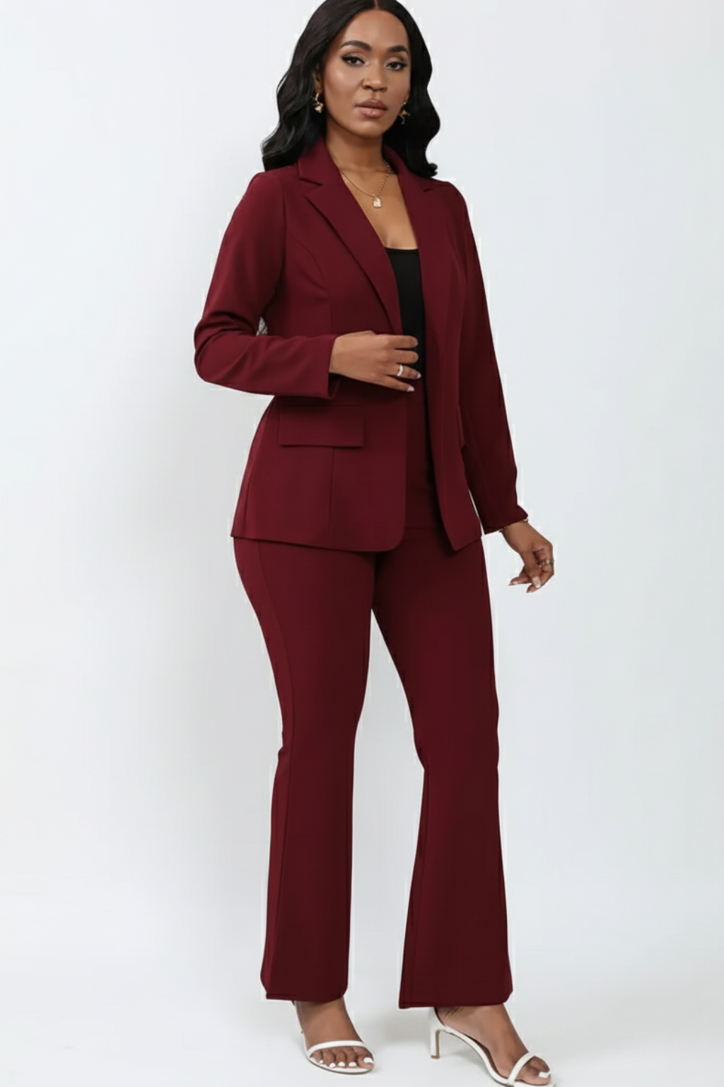 Perdita | Women's Wool Blends Two-Piece Suit