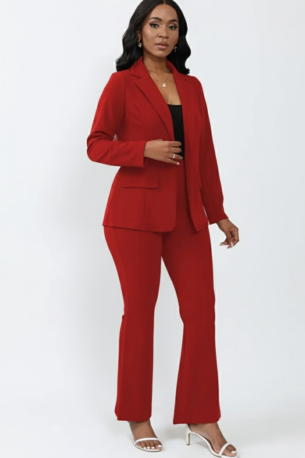 Perdita | Women's Wool Blends Two-Piece Suit