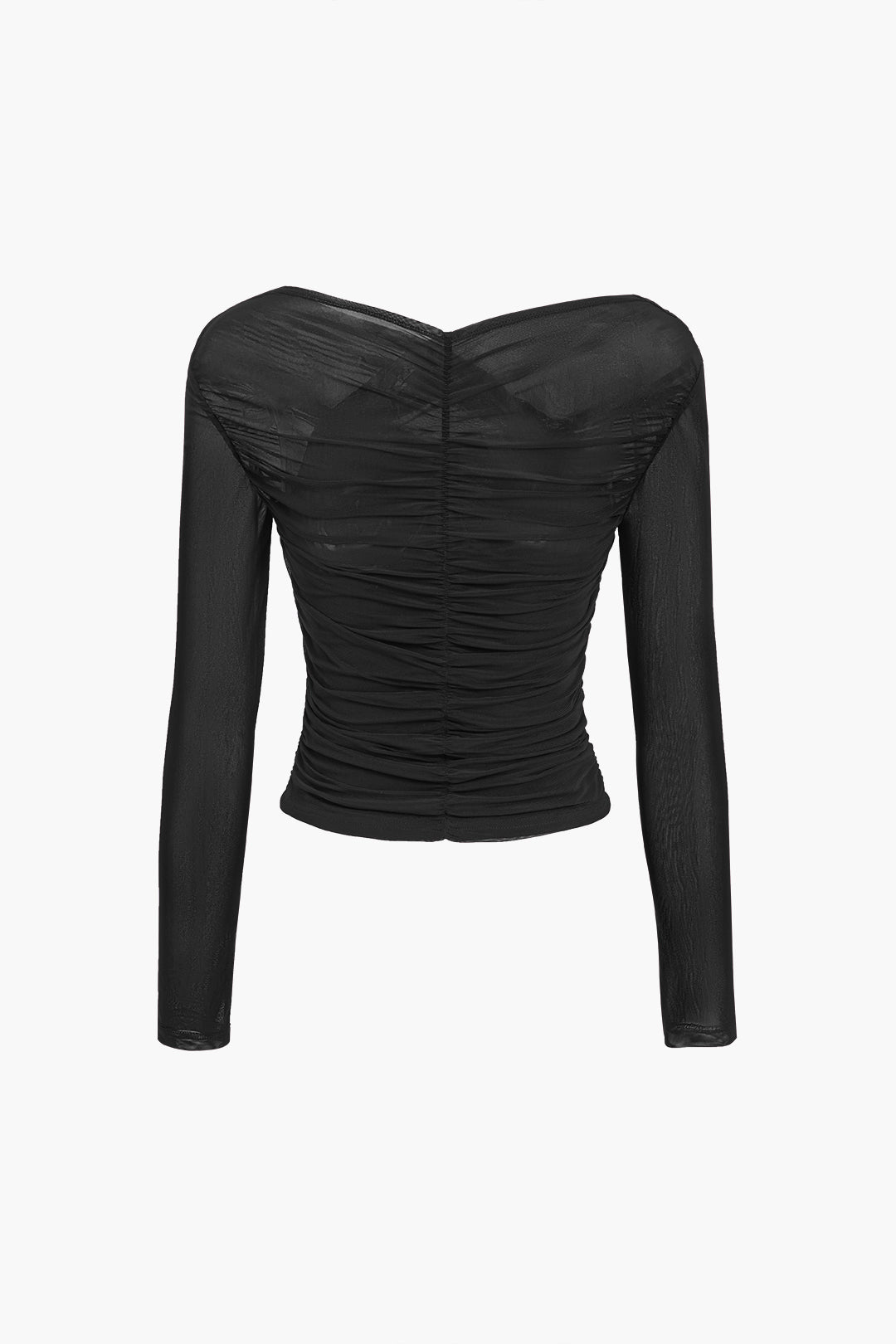 Tindra | Women’s Mesh Long Sleeve Crop Top