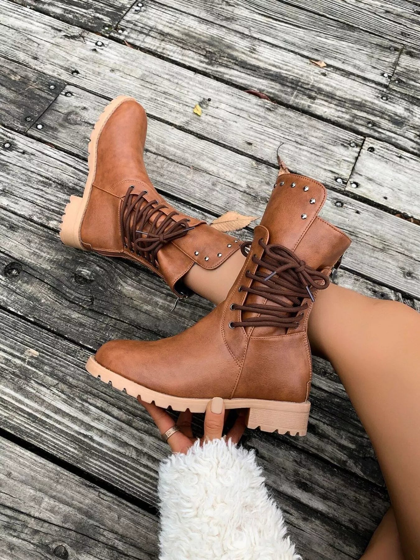 Sara | Women’s Lace Up Ankle Boots