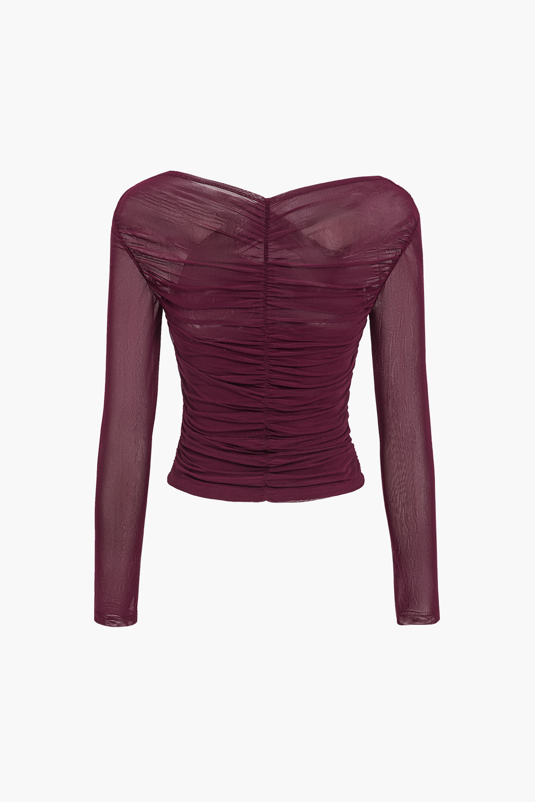 Tindra | Women’s Mesh Long Sleeve Crop Top