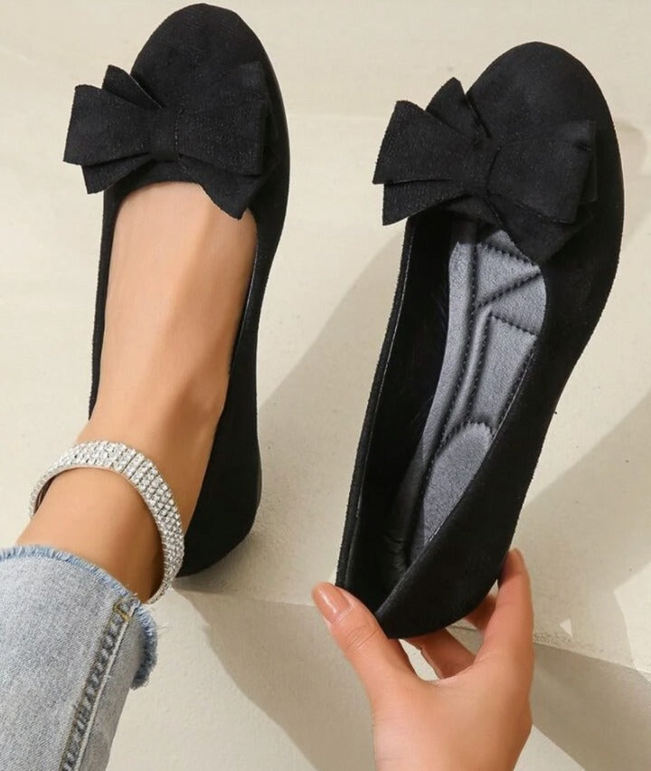 Casual Ballet Flats - Black