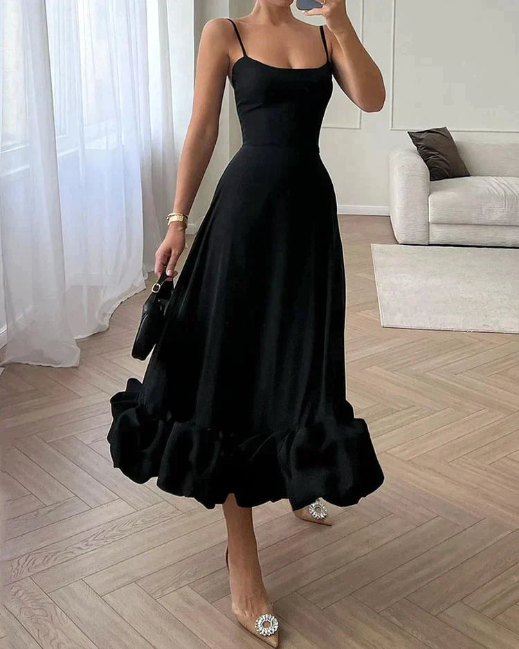Lotta | Women’s Fitted Sleeveless Midi Dress