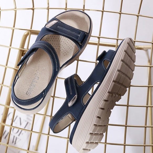 Donatella | Women’s Orthopedic Flat Strap Sandals