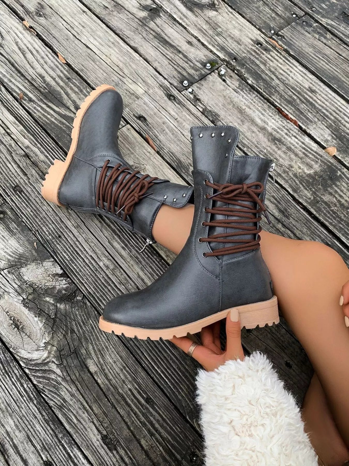 Sara | Women’s Lace Up Ankle Boots