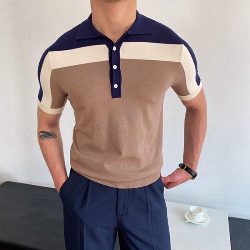 Montgomery | Men’s Short Sleeve Knit Polo Shirt