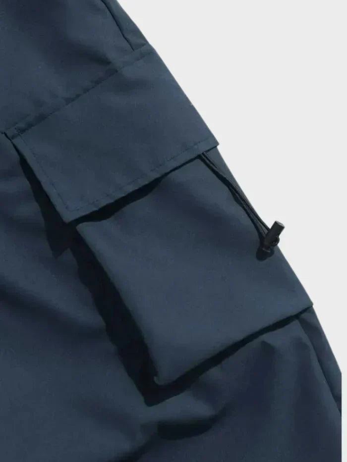 Harry | Men’s Adjustable Toggle Wide Leg Cargo Pants