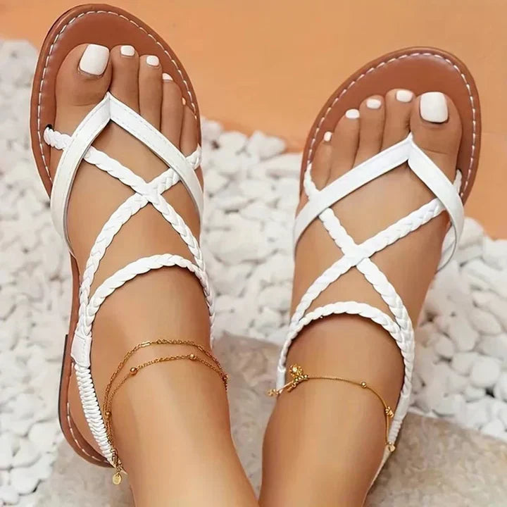 Victoire | Womenâs Orthopedic Flat Sandals