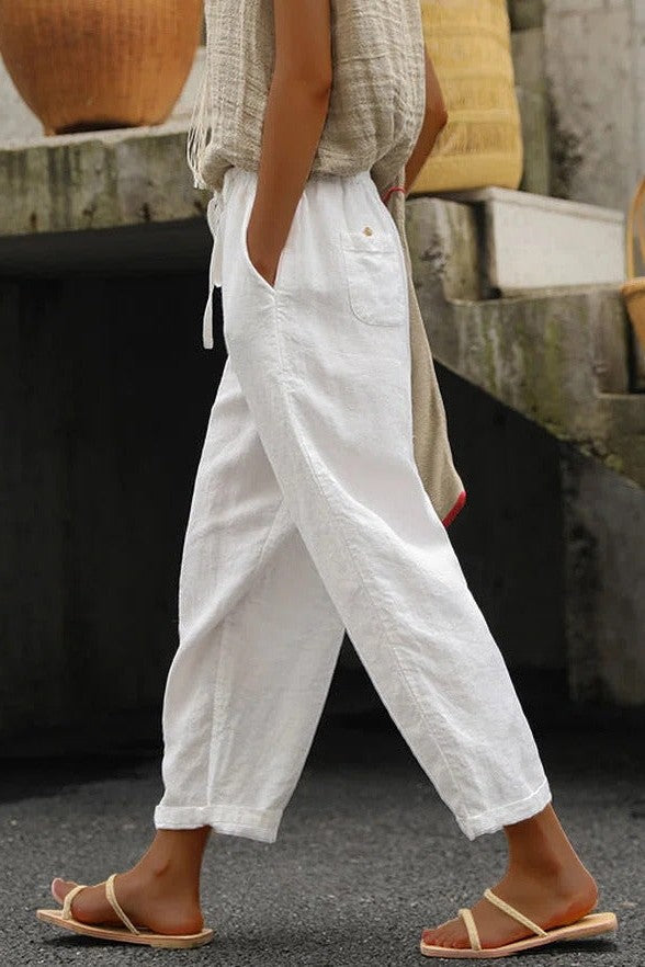 Fenna | Womenâs Coastal Gauze Pants
