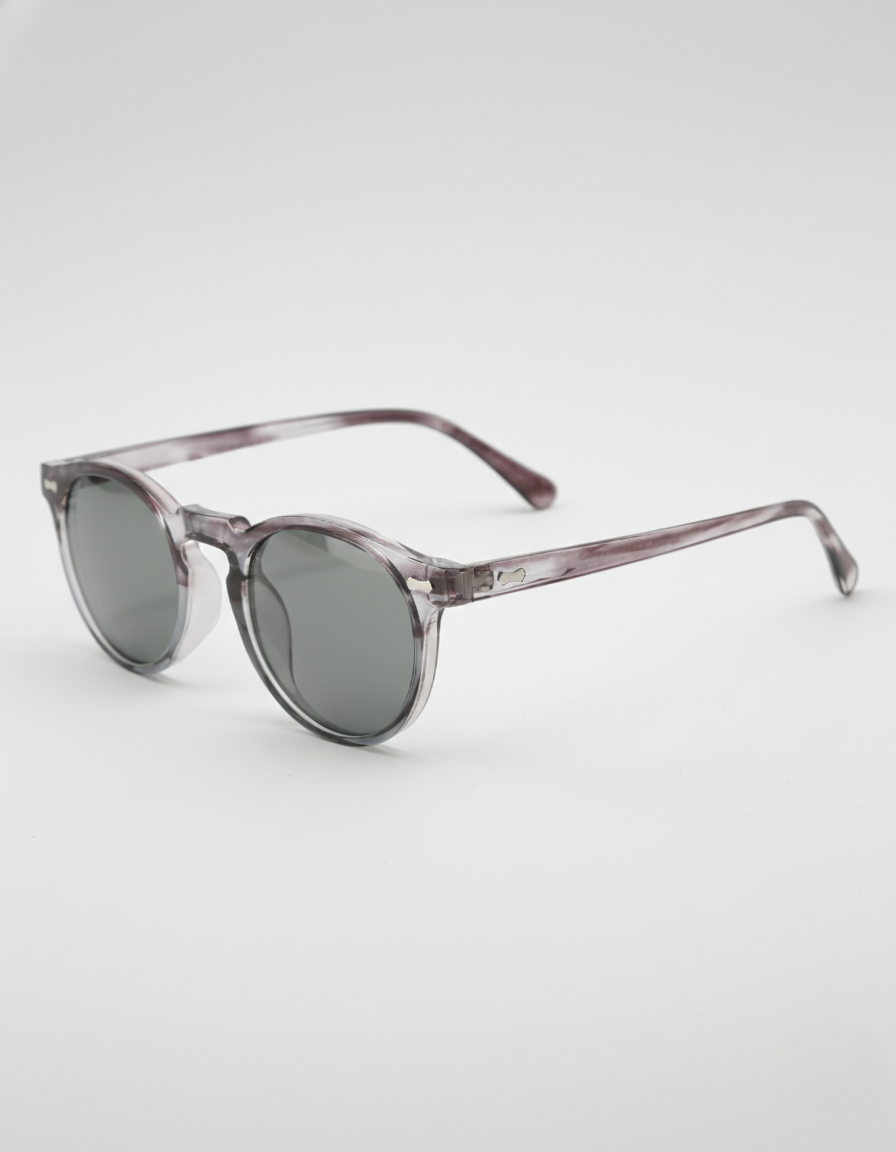 Declan | Men’s Polarised Round Sunglasses