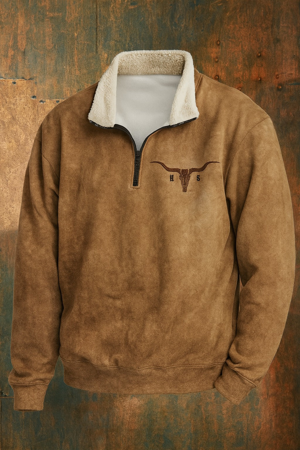 Fleece Quarter Zip Sweatshirt