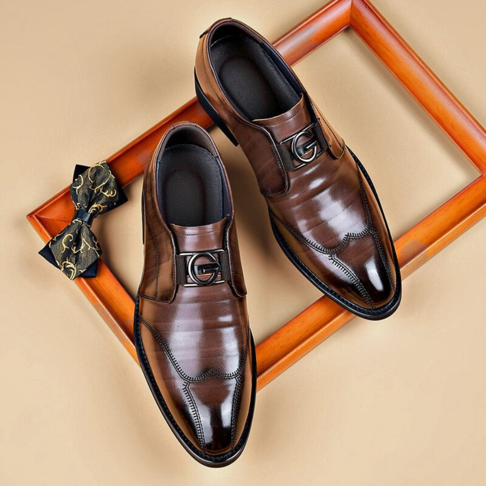 Formal Dress Loafers - Brown