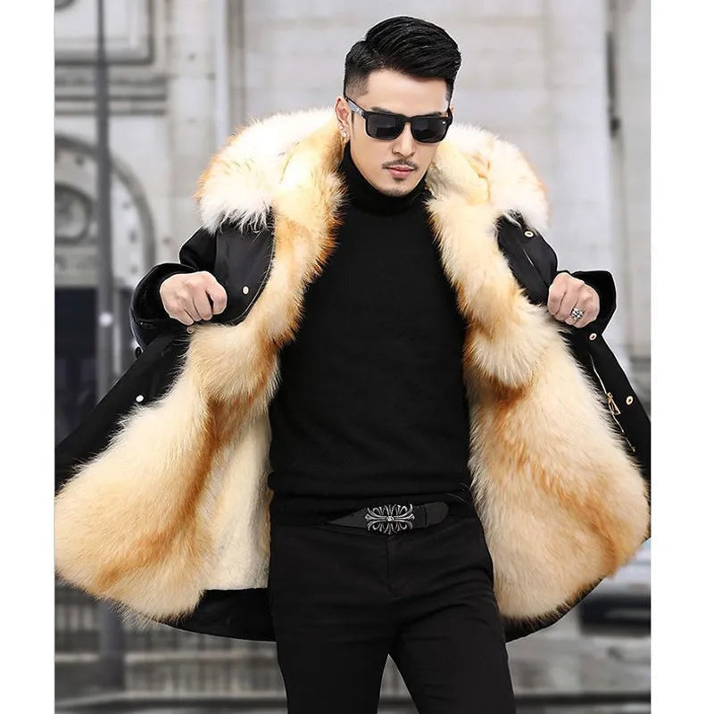 Hooded Winter Parka - Coffee