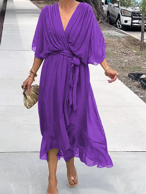 Tyla | Women’s Pleated Midi Dress