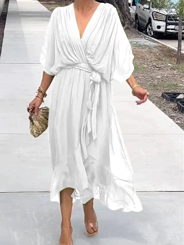 Tyla | Women’s Pleated Midi Dress
