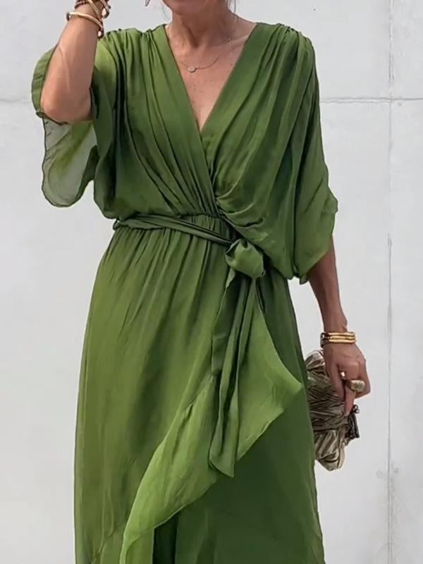 Tyla | Women’s Pleated Midi Dress