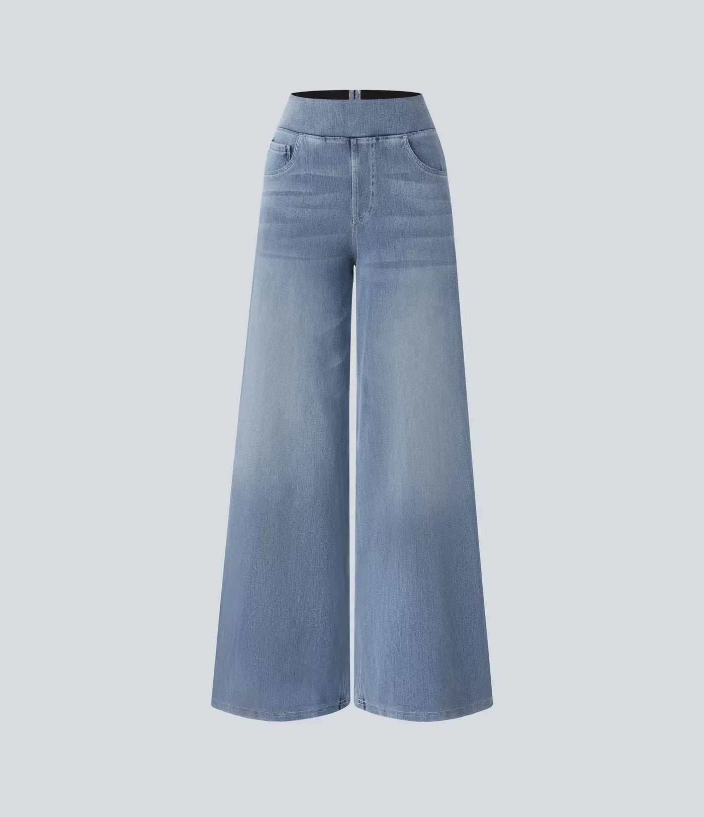 Gineva | Women’s High-Rise Flare Denim Pants