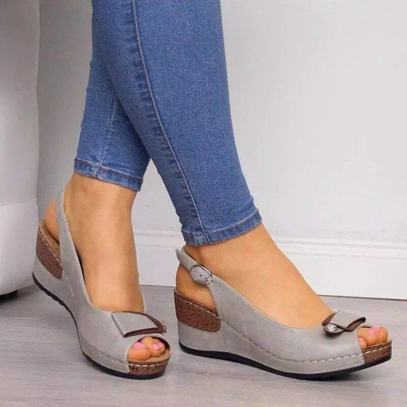 Isabel | Women’s Wedge Heel Strap Sandals