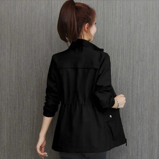Lightweight Windbreaker Jacket - Black