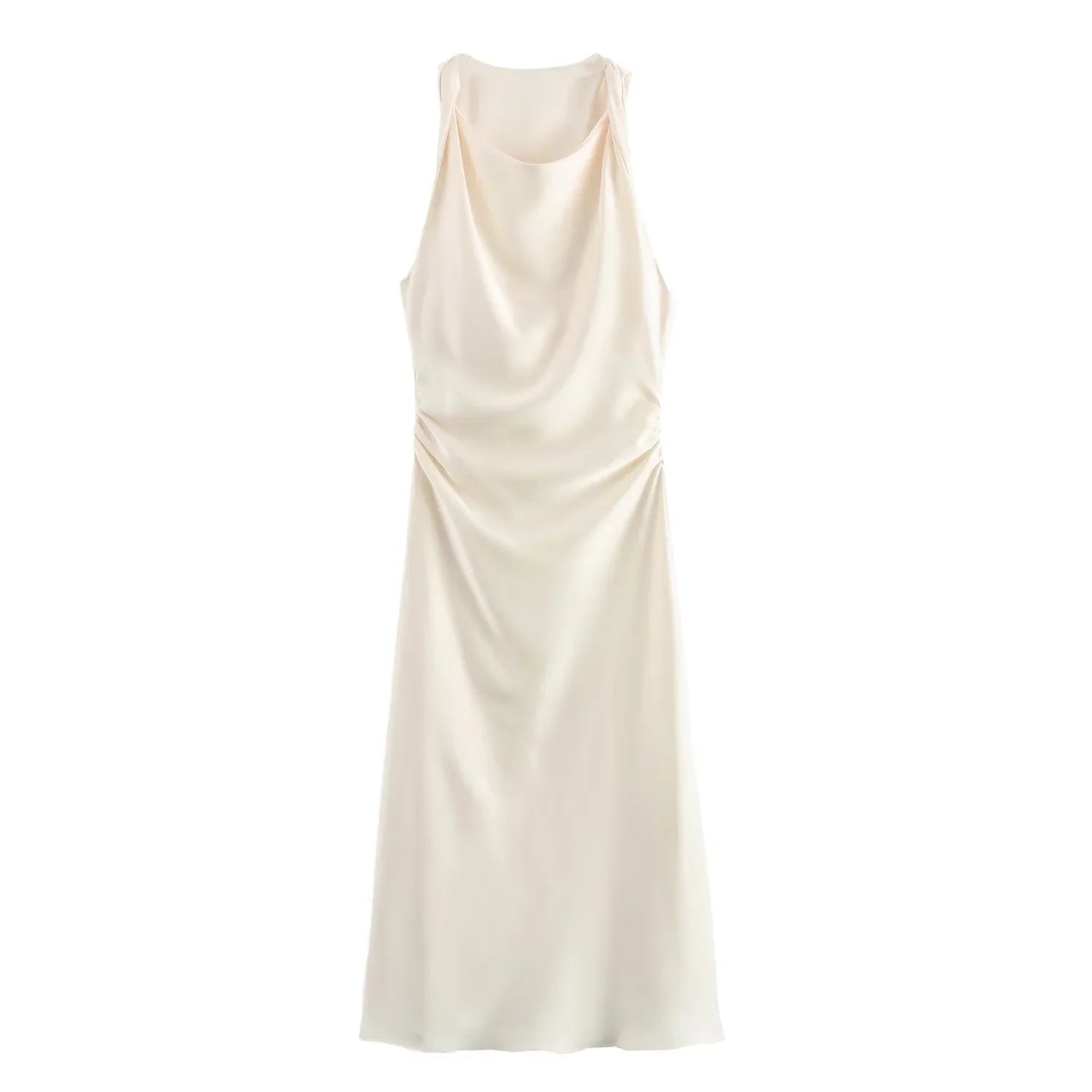 Midi Dress - White