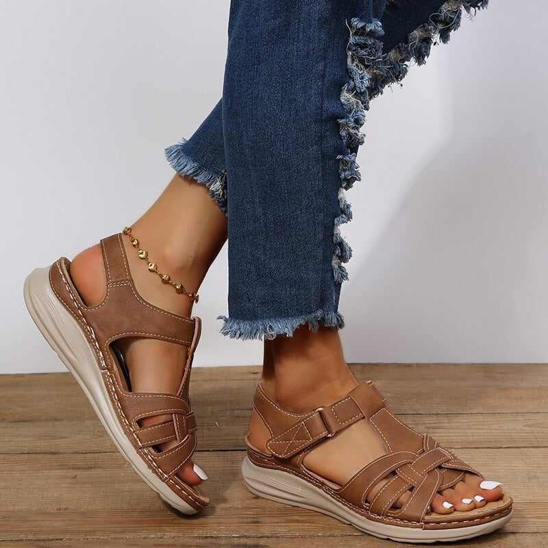 Orthopedic Comfort Wedge Sandals