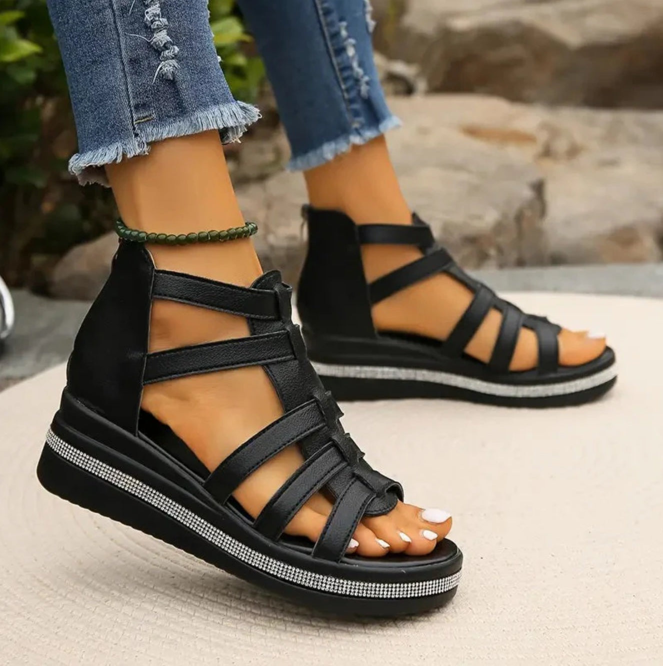 Platform Wedge Sandals