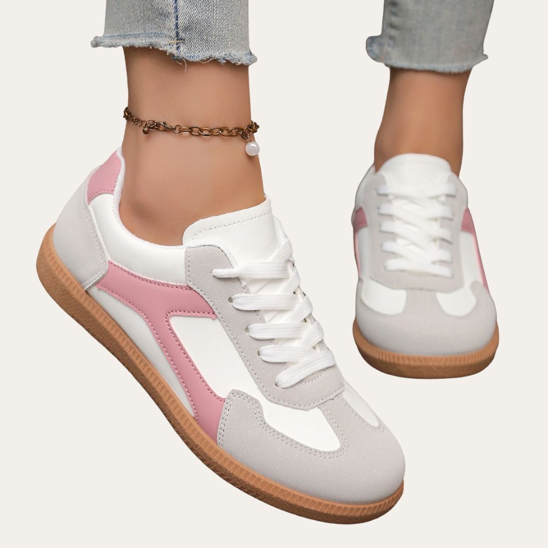 Coralie | Women’s Lace Up Casual Sneakers
