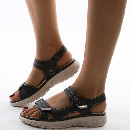 Donatella | Women’s Orthopedic Flat Strap Sandals