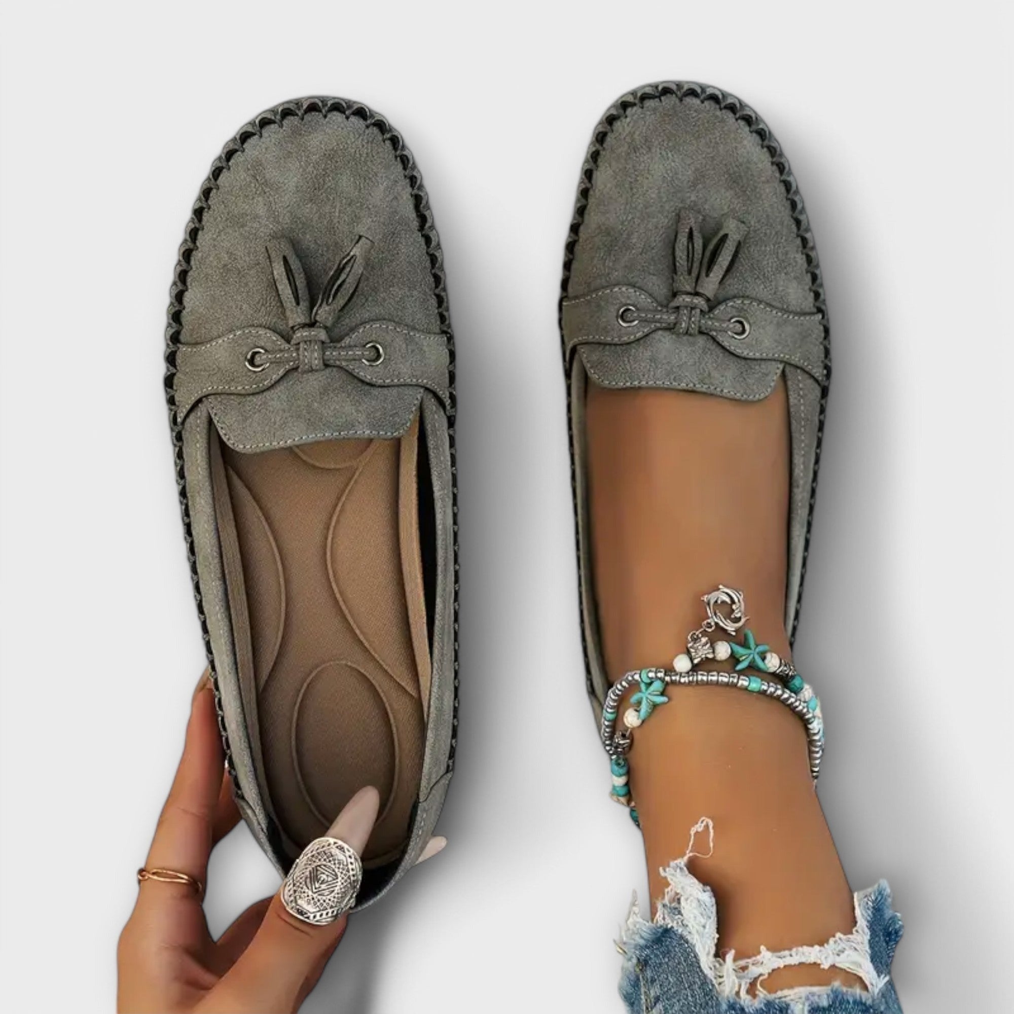 Tassel Driving Loafers