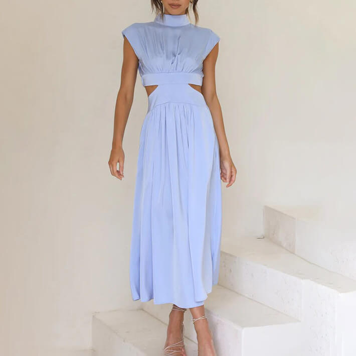 Mirella | Women’s Cut-Out Waist Maxi Dress