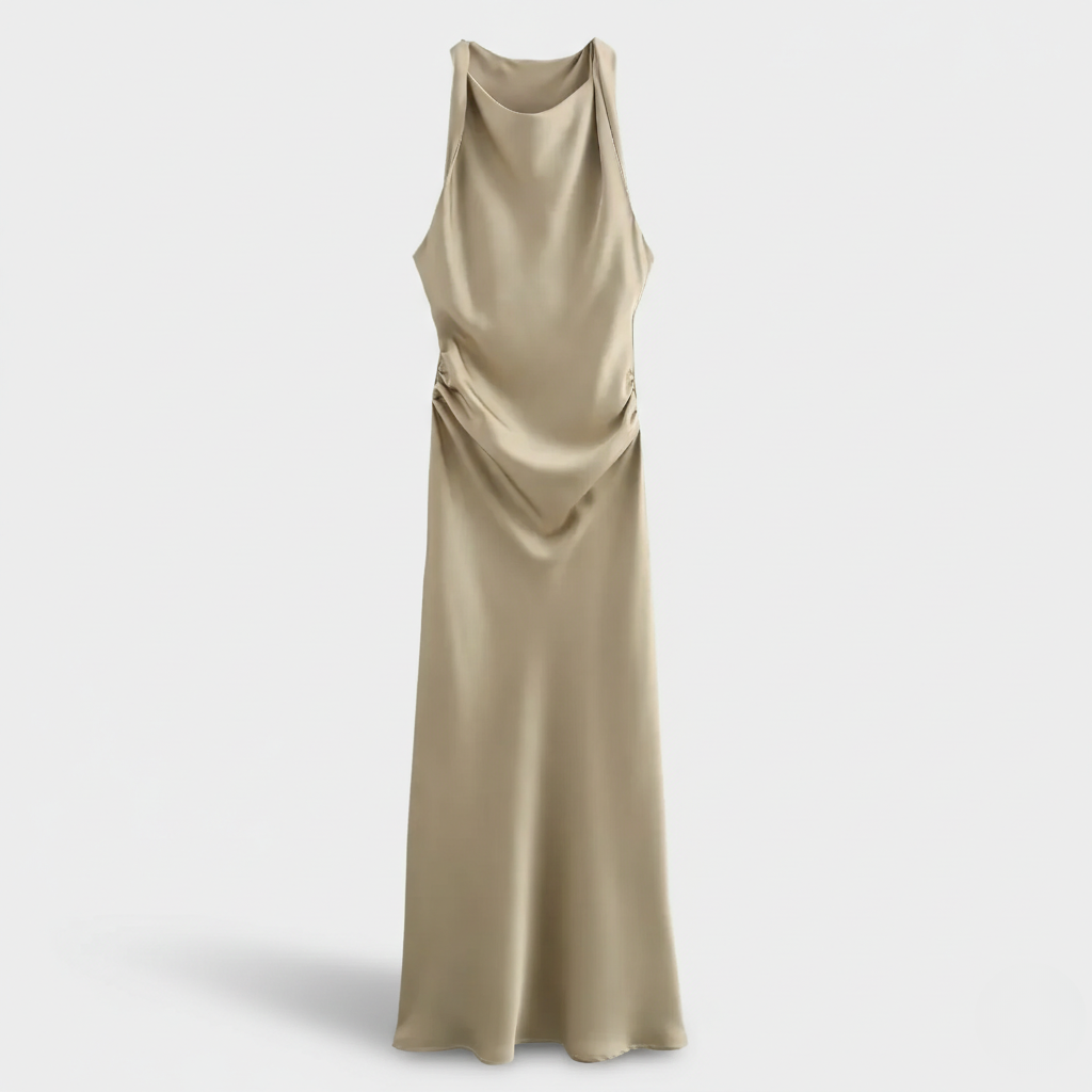 Karrie | Women’s Sleeveless Cocktail Midi Dress