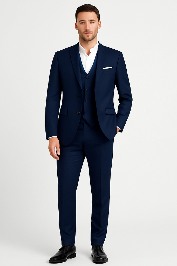 Benjamin | Men’s Waistcoat Formal Three-Piece Suit