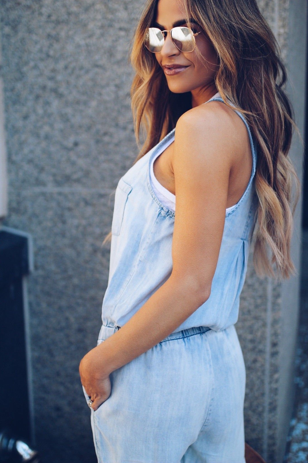 Sarah | Women’s Tencel Denim Jumpsuit