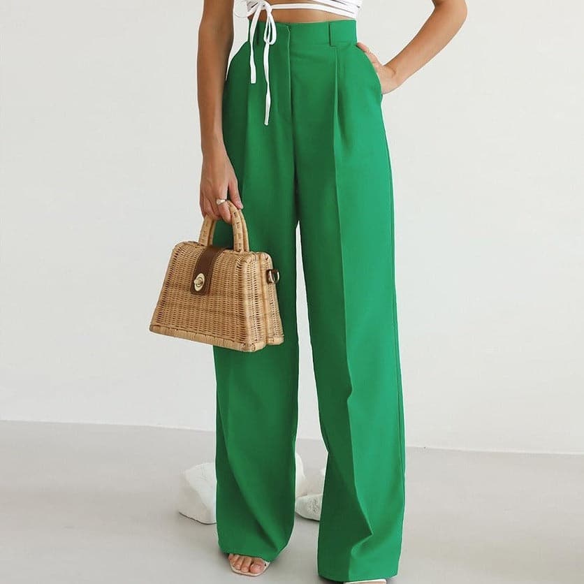 Valerial | Women’s Pleated Palazzo Pants